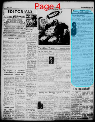 Page thumbnail for Atlanta Daily World
