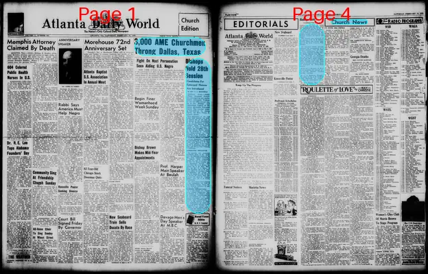 Page thumbnail for Atlanta Daily World