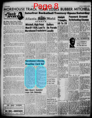 Page thumbnail for Atlanta Daily World