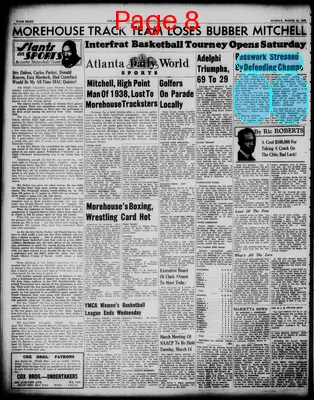 Page thumbnail for Atlanta Daily World