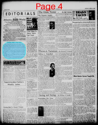Page thumbnail for Atlanta Daily World
