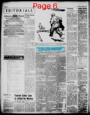 Page thumbnail for Atlanta Daily World