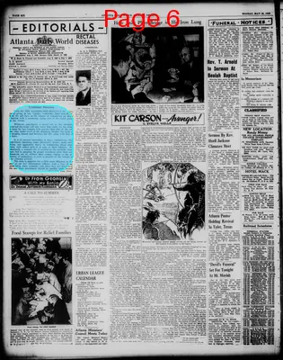 Page thumbnail for Atlanta Daily World