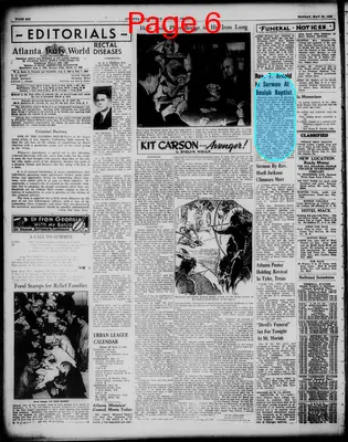 Page thumbnail for Atlanta Daily World