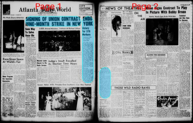 Page thumbnail for Atlanta Daily World