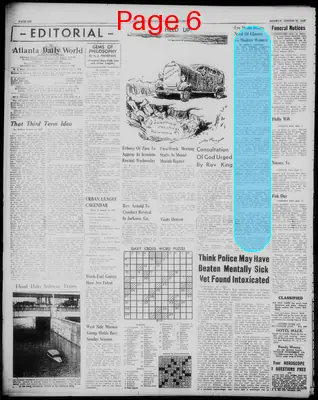 Page thumbnail for Atlanta Daily World
