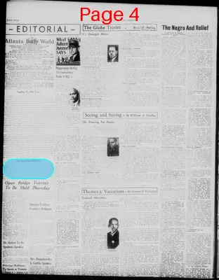 Page thumbnail for Atlanta Daily World
