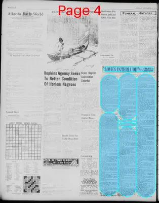 Page thumbnail for Atlanta Daily World
