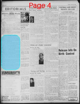 Page thumbnail for Atlanta Daily World