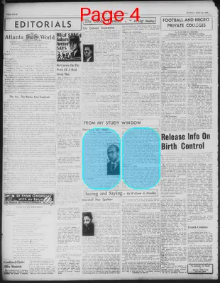 Page thumbnail for Atlanta Daily World