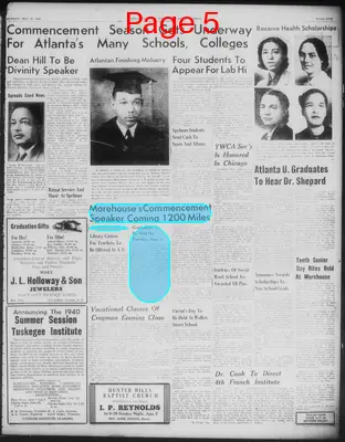 Page thumbnail for Atlanta Daily World