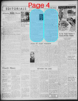 Page thumbnail for Atlanta Daily World