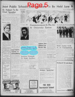 Page thumbnail for Atlanta Daily World