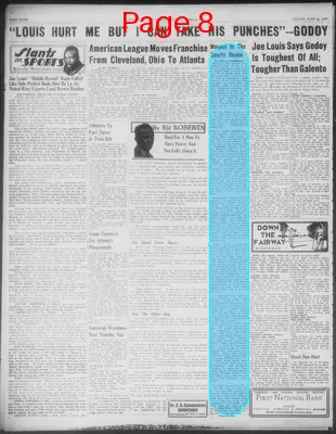Page thumbnail for Atlanta Daily World