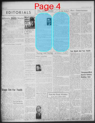 Page thumbnail for Atlanta Daily World