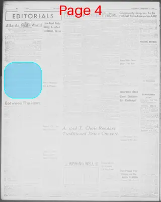 Page thumbnail for Atlanta Daily World