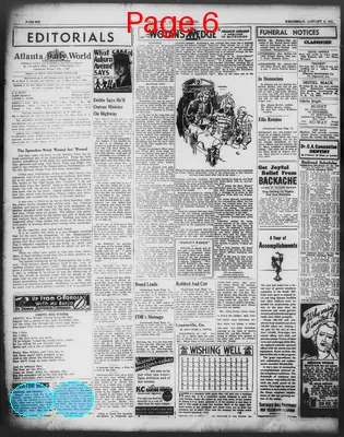 Page thumbnail for Atlanta Daily World