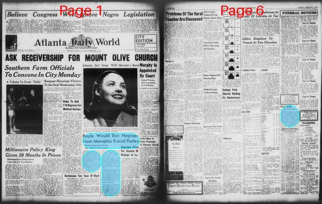 Page thumbnail for Atlanta Daily World