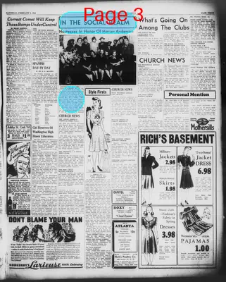 Page thumbnail for Atlanta Daily World