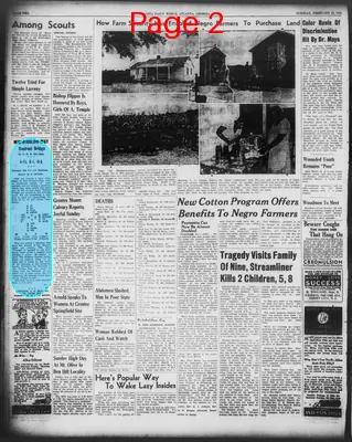 Page thumbnail for Atlanta Daily World