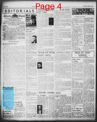 Page thumbnail for Atlanta Daily World
