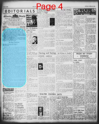 Page thumbnail for Atlanta Daily World