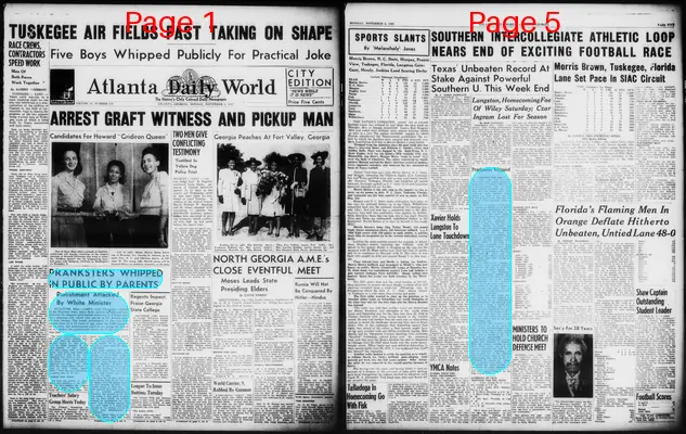 Page thumbnail for Atlanta Daily World