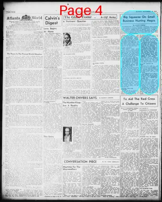 Page thumbnail for Atlanta Daily World
