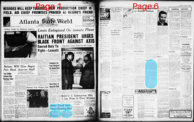 Page thumbnail for Atlanta Daily World