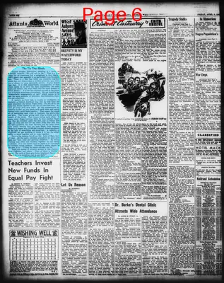Page thumbnail for Atlanta Daily World