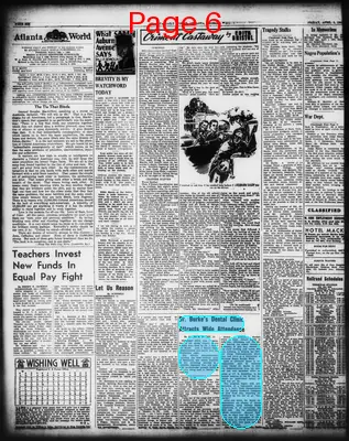 Page thumbnail for Atlanta Daily World