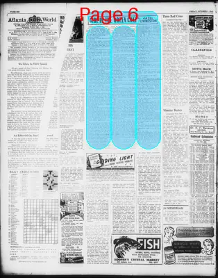 Page thumbnail for Atlanta Daily World