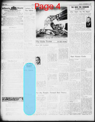 Page thumbnail for Atlanta Daily World