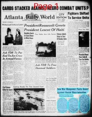 Page thumbnail for Atlanta Daily World