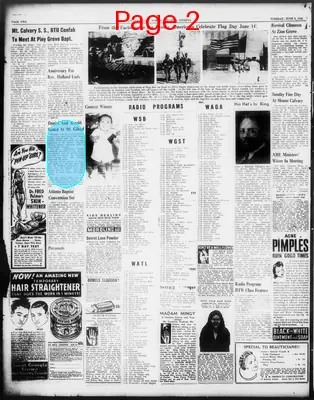 Page thumbnail for Atlanta Daily World