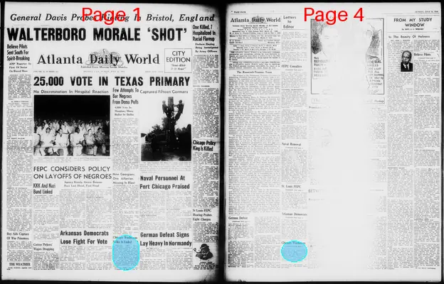 Page thumbnail for Atlanta Daily World