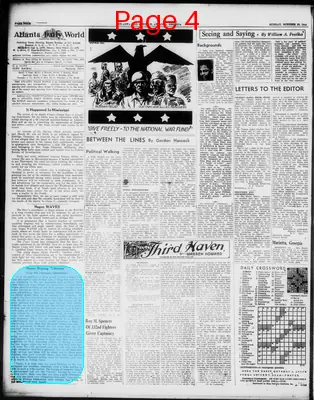 Page thumbnail for Atlanta Daily World