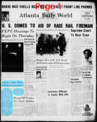 Page thumbnail for Atlanta Daily World