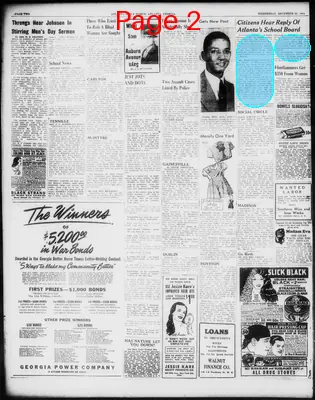 Page thumbnail for Atlanta Daily World