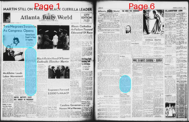 Page thumbnail for Atlanta Daily World