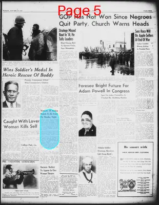 Page thumbnail for Atlanta Daily World