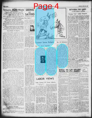 Page thumbnail for Atlanta Daily World