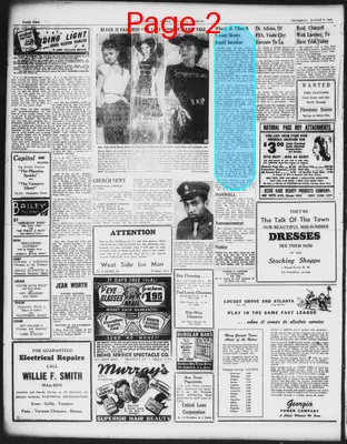 Page thumbnail for Atlanta Daily World