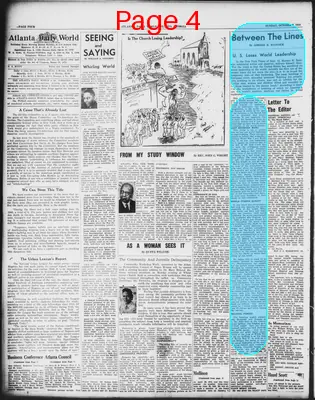 Page thumbnail for Atlanta Daily World