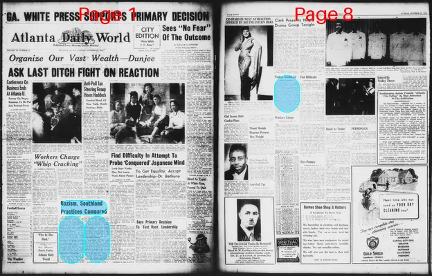 Page thumbnail for Atlanta Daily World