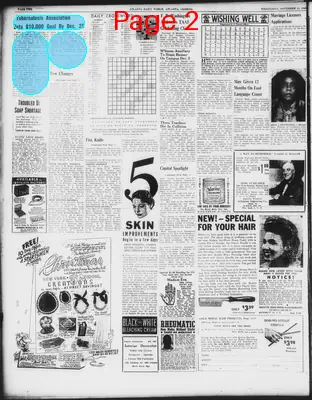 Page thumbnail for Atlanta Daily World
