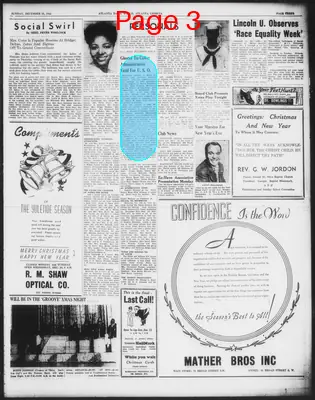 Page thumbnail for Atlanta Daily World