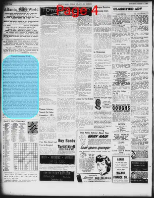 Page thumbnail for Atlanta Daily World