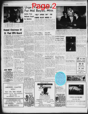 Page thumbnail for Atlanta Daily World