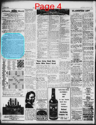 Page thumbnail for Atlanta Daily World